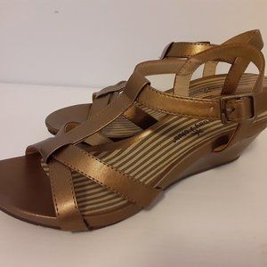 Montego Bay Sandals - Bronze Size 5.5
